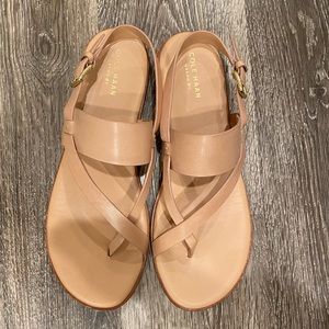 Cole Haan Grand Nude Flat Sandals